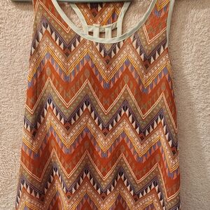 Papaya Multicolor Chevron Tank Top